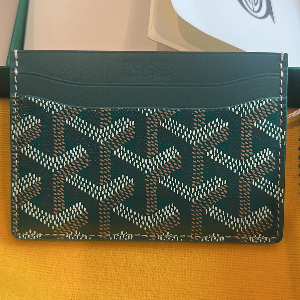 Iconic Authentic BNIB Goyard Saint Suplice Card Holder